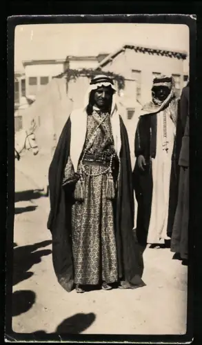 Fotografie asiatische Volkstypen, Chief of Ruwallah Tribe