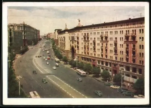 AK Moskau, Gorki-Strasse