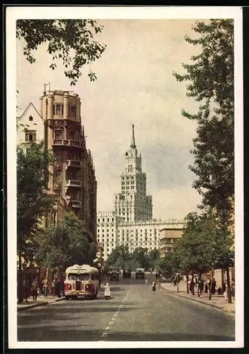 AK Moskau, Nowaja Basmannaja-Strasse