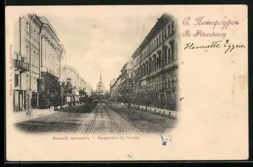 AK St. Petersbourg, Perspective de Nevsky