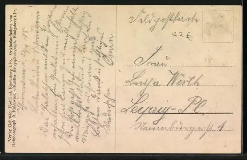 AK Sopockin, Russische Kriegsbeute auf den Markte des Dorfes