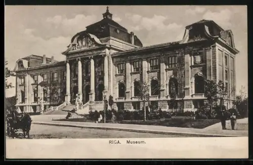 AK Riga, Partie am Museum