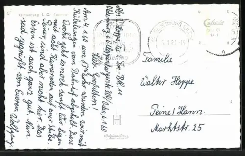 AK Oldenburg i. O., Bahnhof