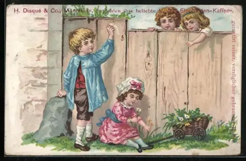 AK Reklame für Elephanten-Kaffee