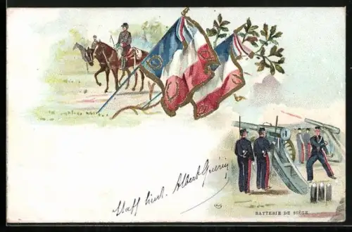 AK Batterie de Siège, Artillerie, 3. Bataillon, 43. Regt.