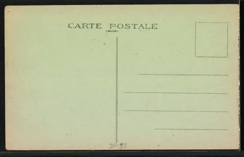 AK Camp de Mailly, Canon de 285mm Berceau