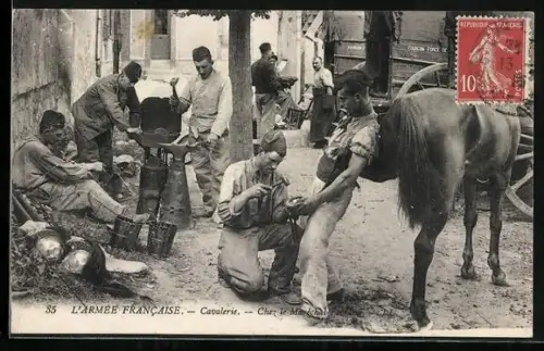 AK Cavalerie, Chez le Maréchal Ferrand, Kavallerie