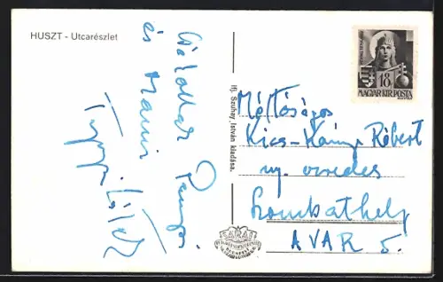 AK Huszt, Utcareszlet