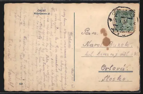 AK Chust, Masarykova ul.