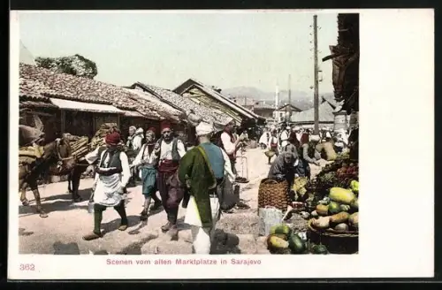 AK Sarajevo, Scenen vom alten Marktplatz