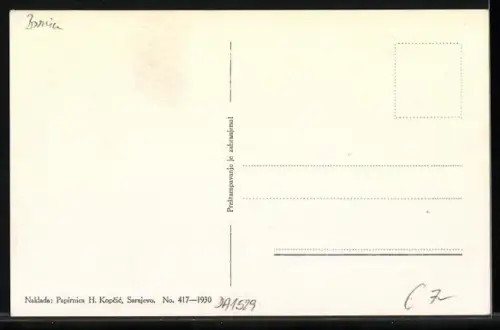 AK Sarajewo, auf der Bascarsija, Minarett