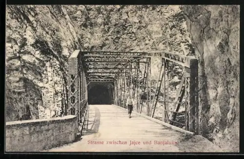 AK Jajce, Strasse zwischen Jajce und Banjaluka