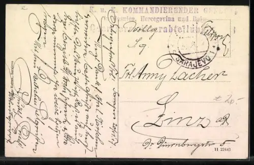 AK Sarajevo, Landesregierung mit Strassenbahn