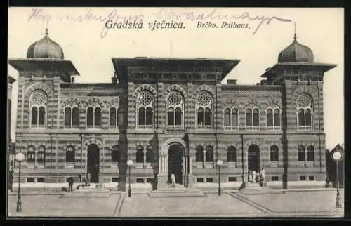 AK Brcko, Rathaus, Aussenansicht