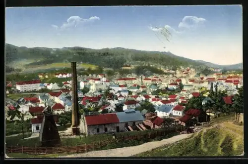 AK Tuzla, Panorama mit Bergen