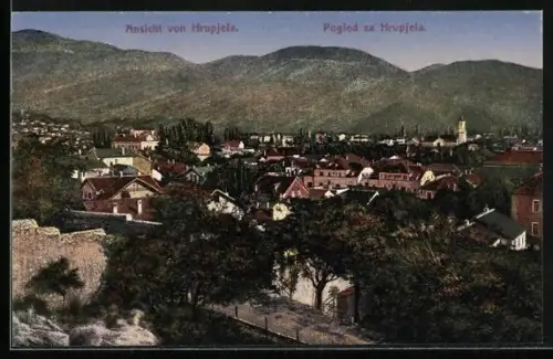 AK Hrupjela, Pogled