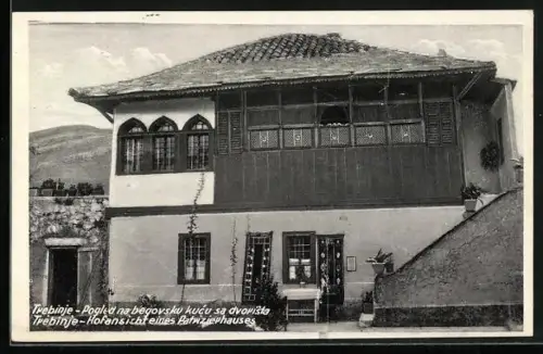 AK Trebinje, Pogled na begovsku kucu sa dvorista