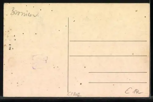 AK Doboj, Strassenpartie mit Burg