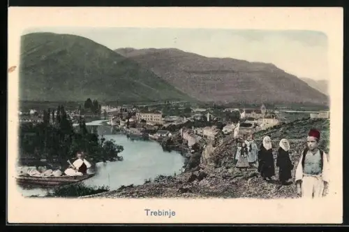 AK Trebinje, Panorama mit Boot