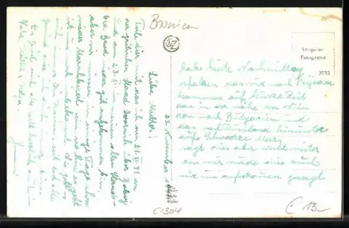 AK Doboj, Strassenpartie mit Hotel