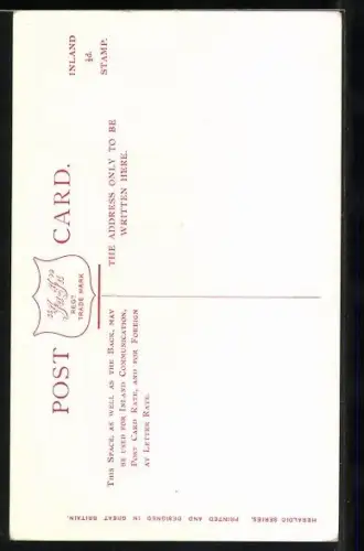 AK Woking, Wappen u. Ornament-Rahmen