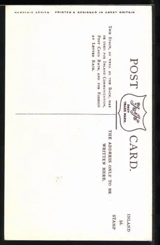 AK Ramsgate, Wappen u. Ornament-Rahmen