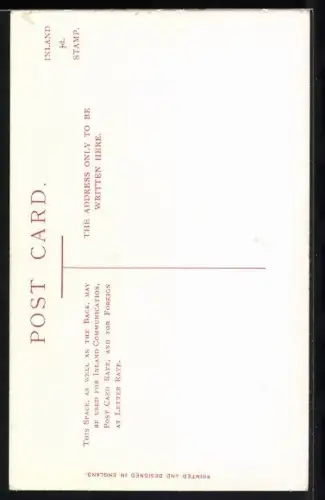 AK Tunbridge Wells, Wappen u. Ornament-Rahmen