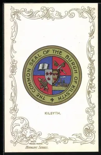 AK Kilsyth, Wappen u. Ornament-Rahmen