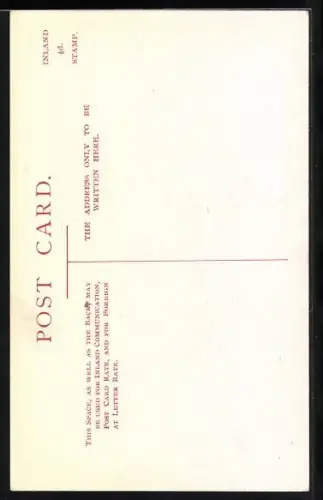 AK Sunderland, Wappen u. Ornament-Rahmen