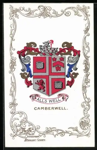 AK Camberwell, Wappen All`s Well