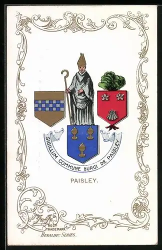 AK Paisley, Wappen und Ornament-Rahmen