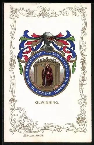 AK Kilwinning, Wappen und Ornament-Rahmen