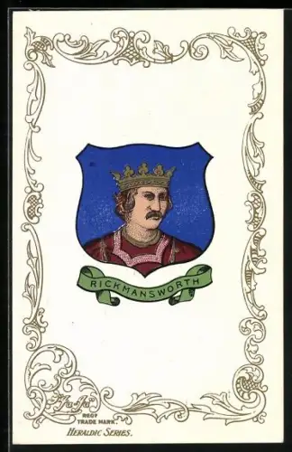 AK Rickmansworth, Wappen und Ornament-Rahmen