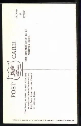 AK Devizes, Wappen und Ornament-Rahmen