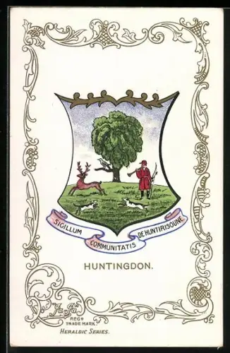 AK Huntingdon, Wappen der Ortschaft