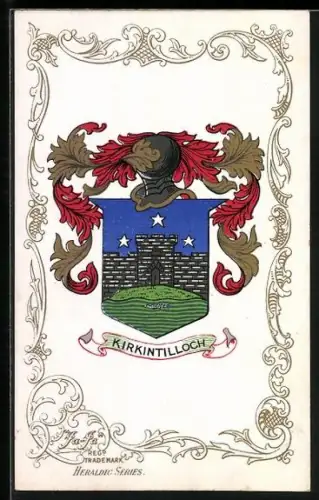 AK Kirkintilloch, Wappen und Ornament-Rahmen