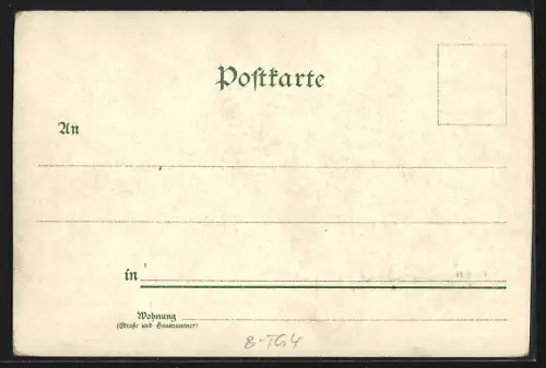 Lithographie Berlin-Tiergarten, Königin Luise, Rousseau-Insel, Friedrich Wilhelm III., Goldfischteich