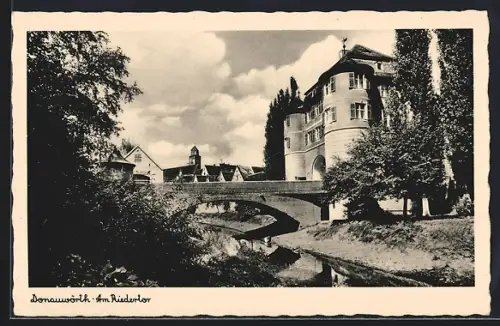 AK Donauwörth, Partie am Riedertor