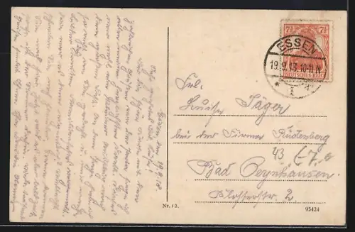 AK Essen, Partie an der Ruhr