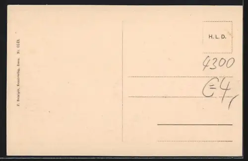 AK Essen / Ruhr, Stadtwald mit Klusen-Kapelle