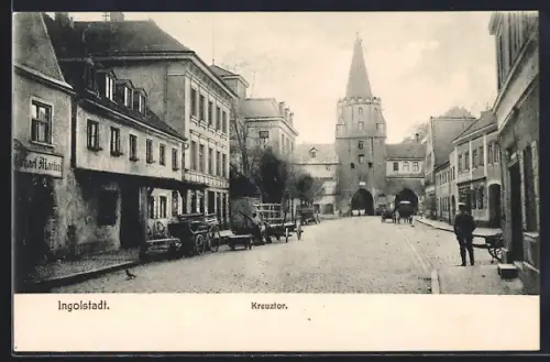 AK Ingolstadt, Strasse am Kreuztor