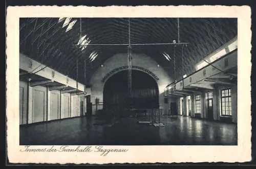 AK Gaggenau, Inneres der Turnhalle