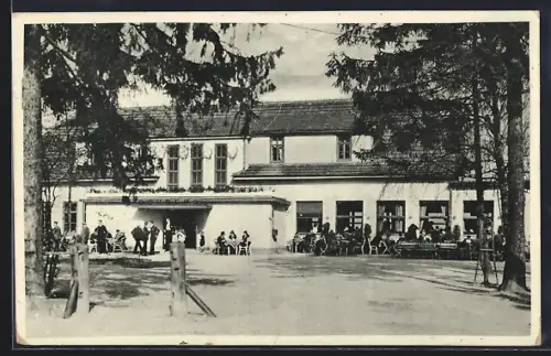 AK Gotha, Rennbahn-Restaurant und Café Boxberg