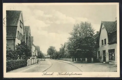 AK Aurich / Ostfr., Kirchdorfer Strasse