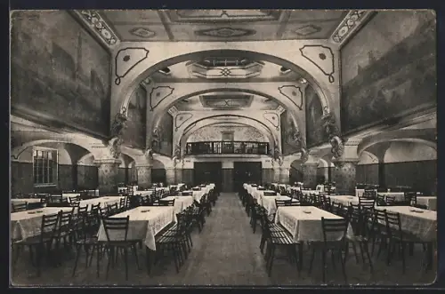 AK München-Haidhausen, Altmünchener Saal im Gasthaus Bürger-Bräu-Keller in der Rosenheimer Strasse