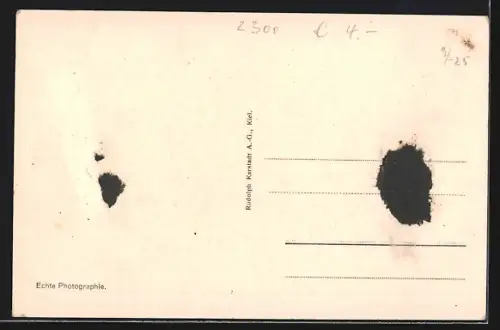 AK Kiel, Markt mit altem Rathaus und Ratsweinkeller