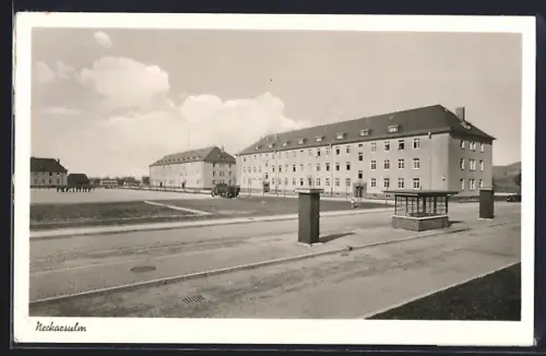 AK Neckarsulm, Teilansicht auf die Kasernen