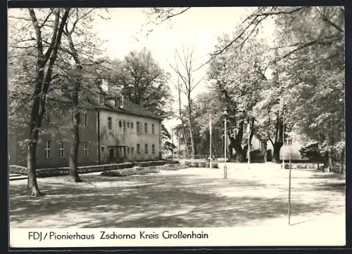 AK Zschorna /Kr. Grossenhain, FDJ Pionierhaus