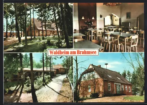 AK Langwedel / Brahmsee, Evangelisches Jugendheim, Äusseres und Inneres