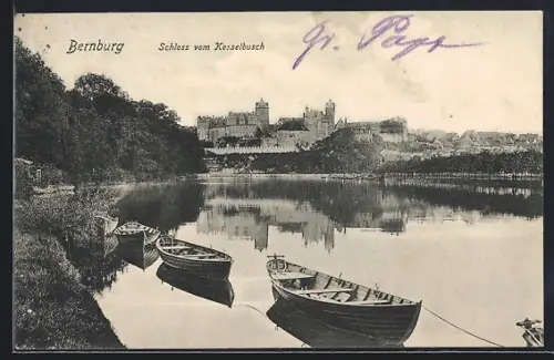 AK Bernburg, Schloss vom Kesselbusch